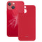 Remplacement facile Big Caméra Hole Retour Housse de batterie pour iPhone 13 Mini (rouge)